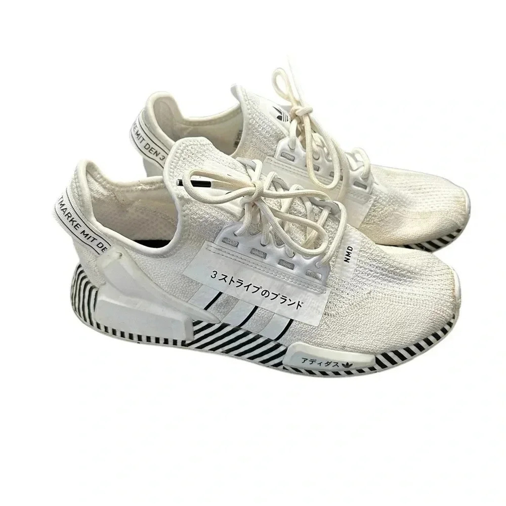 Adidas Nmd_r1 V2 'Dazzle Pack - Cloud White' Size 6